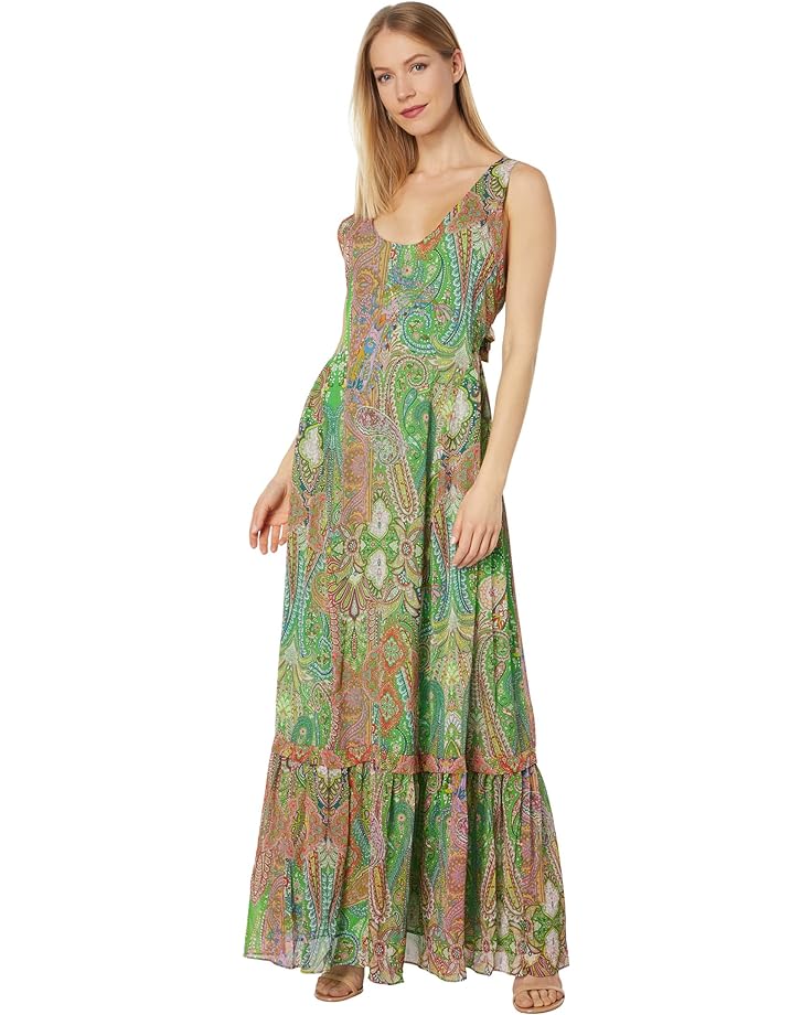 Платье MANGO Cisne, цвет Medium Green цена и фото