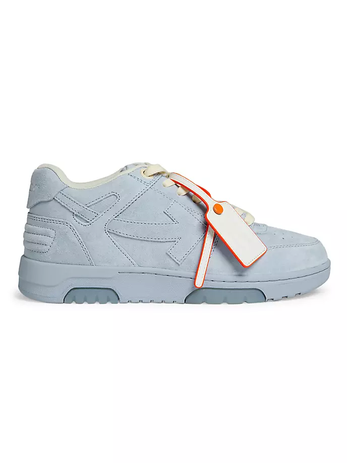 

Замшевые низкие кеды Out Of Office Off-White, синий