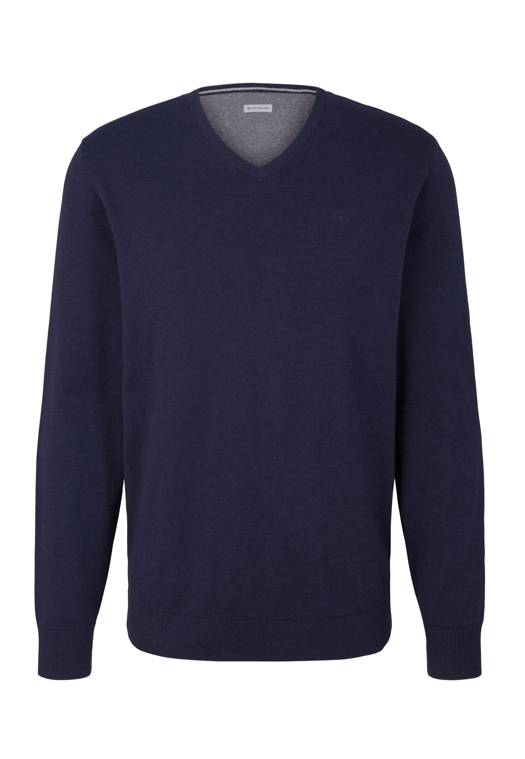 Пуловер Tom Tailor, синий