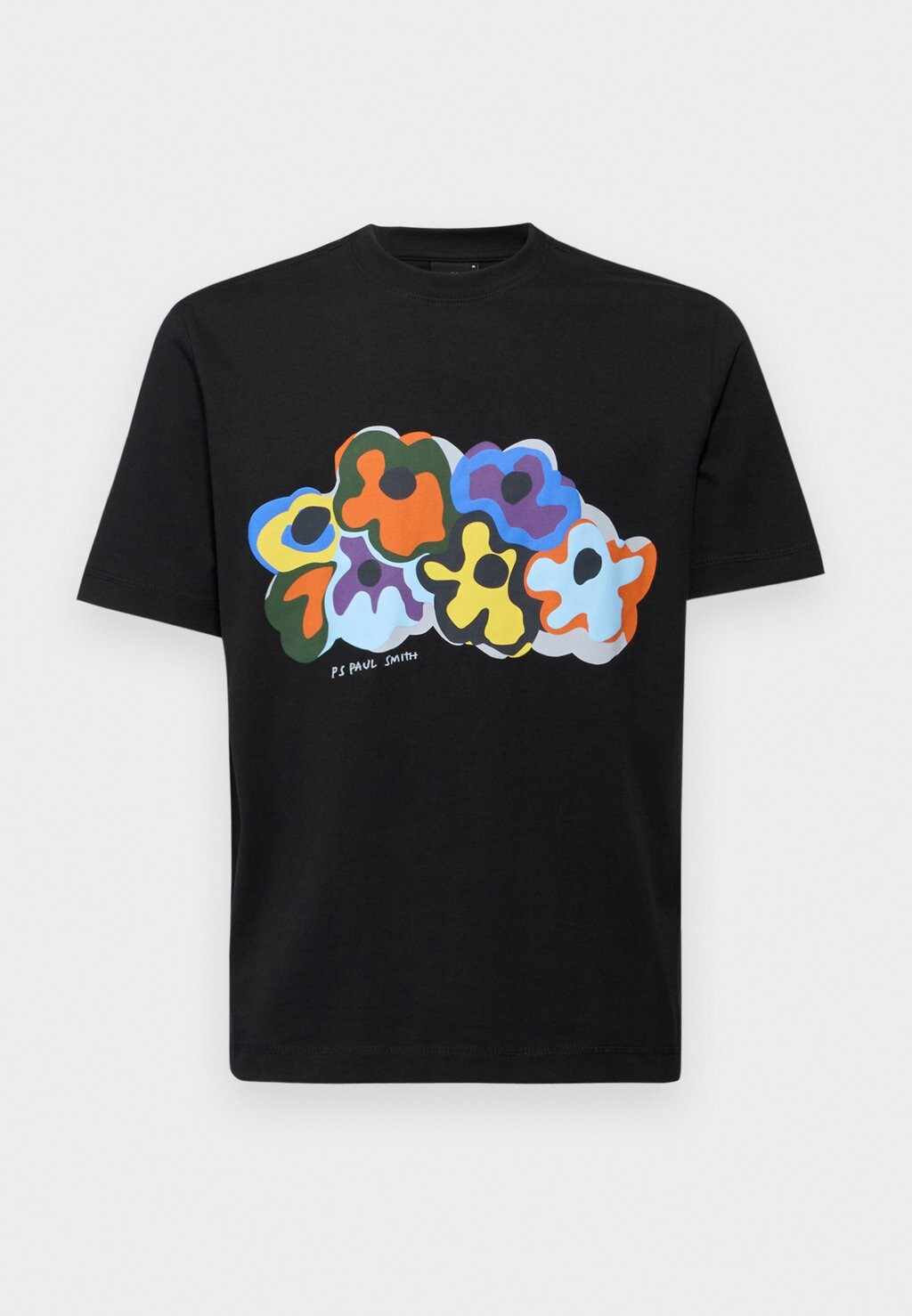 

Футболки с принтом MENS REGULAR FIT PS Paul Smith, черный