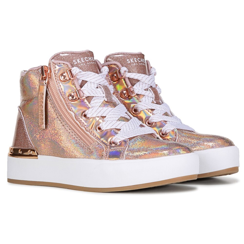 

Детские высокие кроссовки Shoutouts Big Kid Skechers, розовый