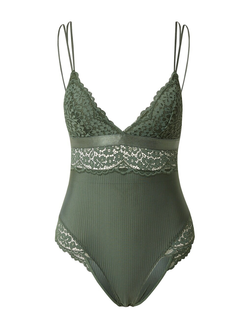 

Боди Hunkemöller Rose, темно-зеленый