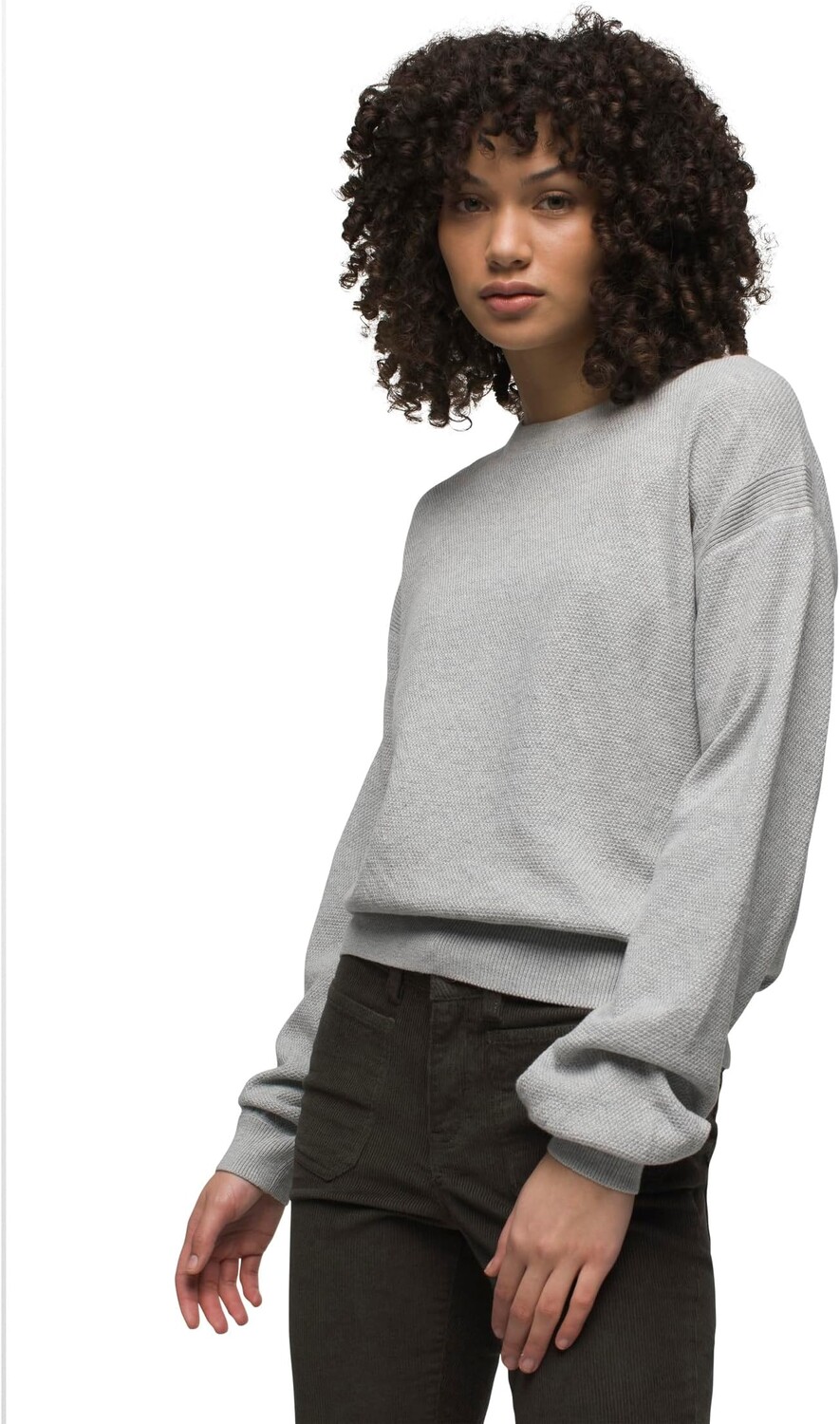 

Свитер Milani Crew Neck Prana, цвет Athletic Grey