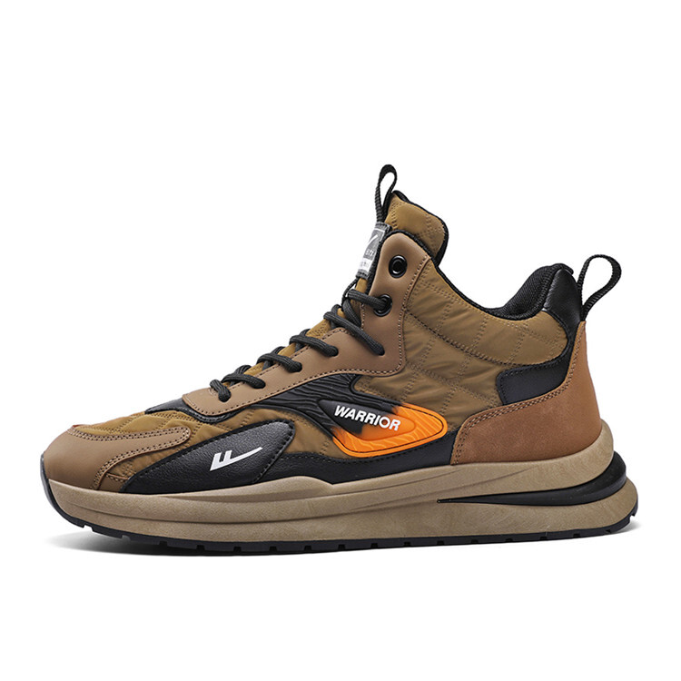 

Кроссовки WARRIOR Lifestyle Shoes Men Low-top Brown/Black, коричневый/черный
