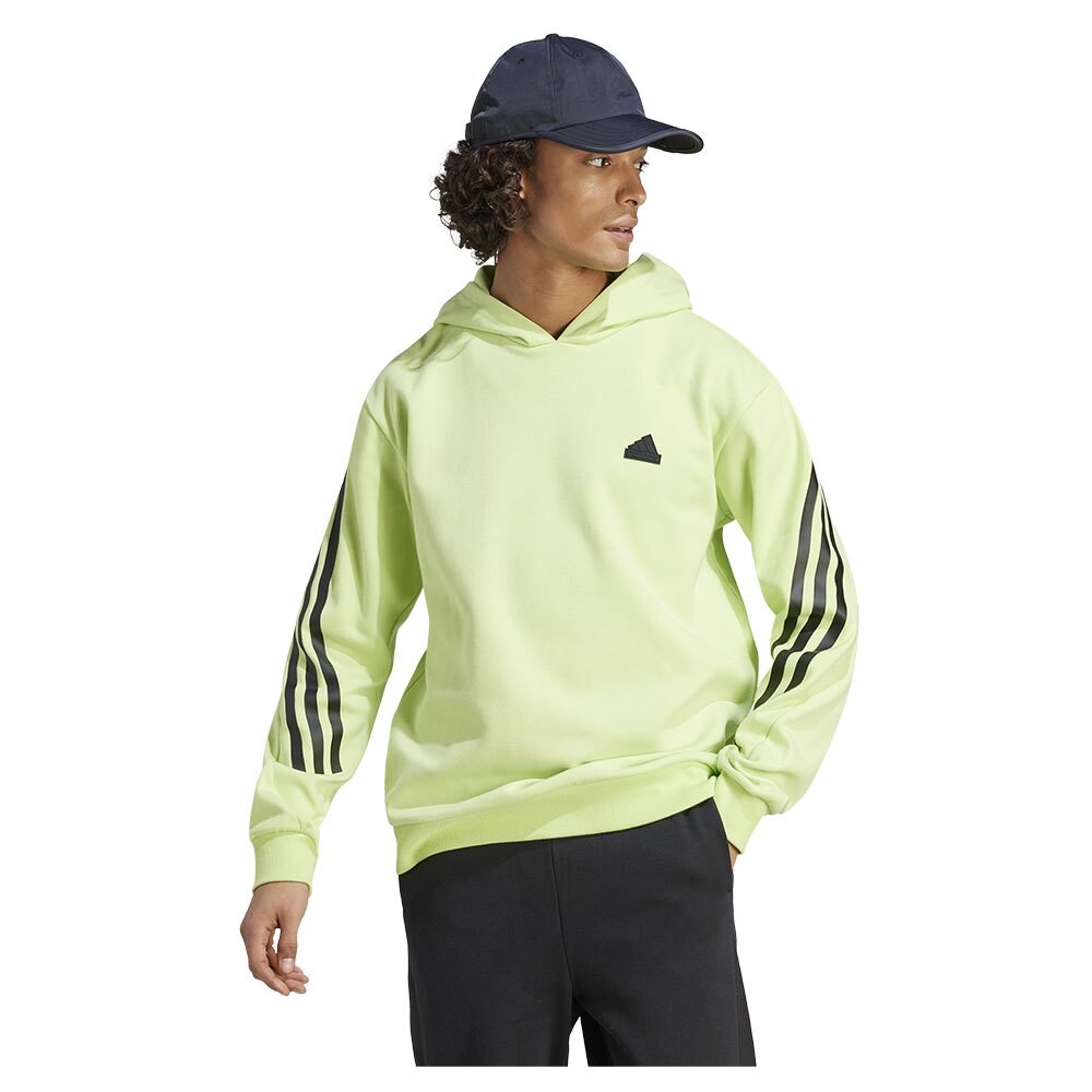 

Худи adidas Future Icons 3 Stripes, зеленый