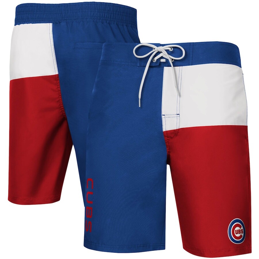 

Пляжные шорты G-III Sports by Carl Banks Chicago Cubs, роял