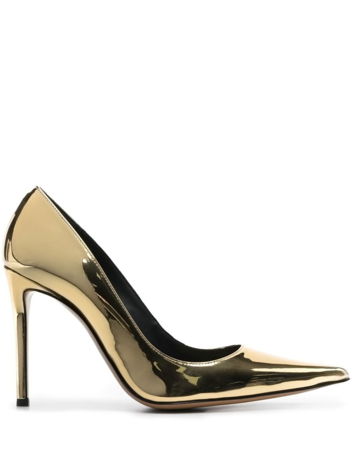 

Alexandre Vauthier лакированные туфли-лодочки Alex New, золотистый