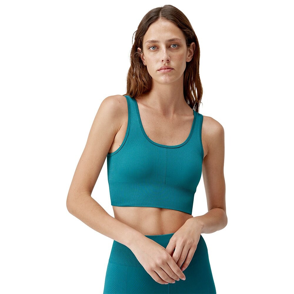 

Спортивный топ Born Living Yoga Idara High Support Seamless, синий