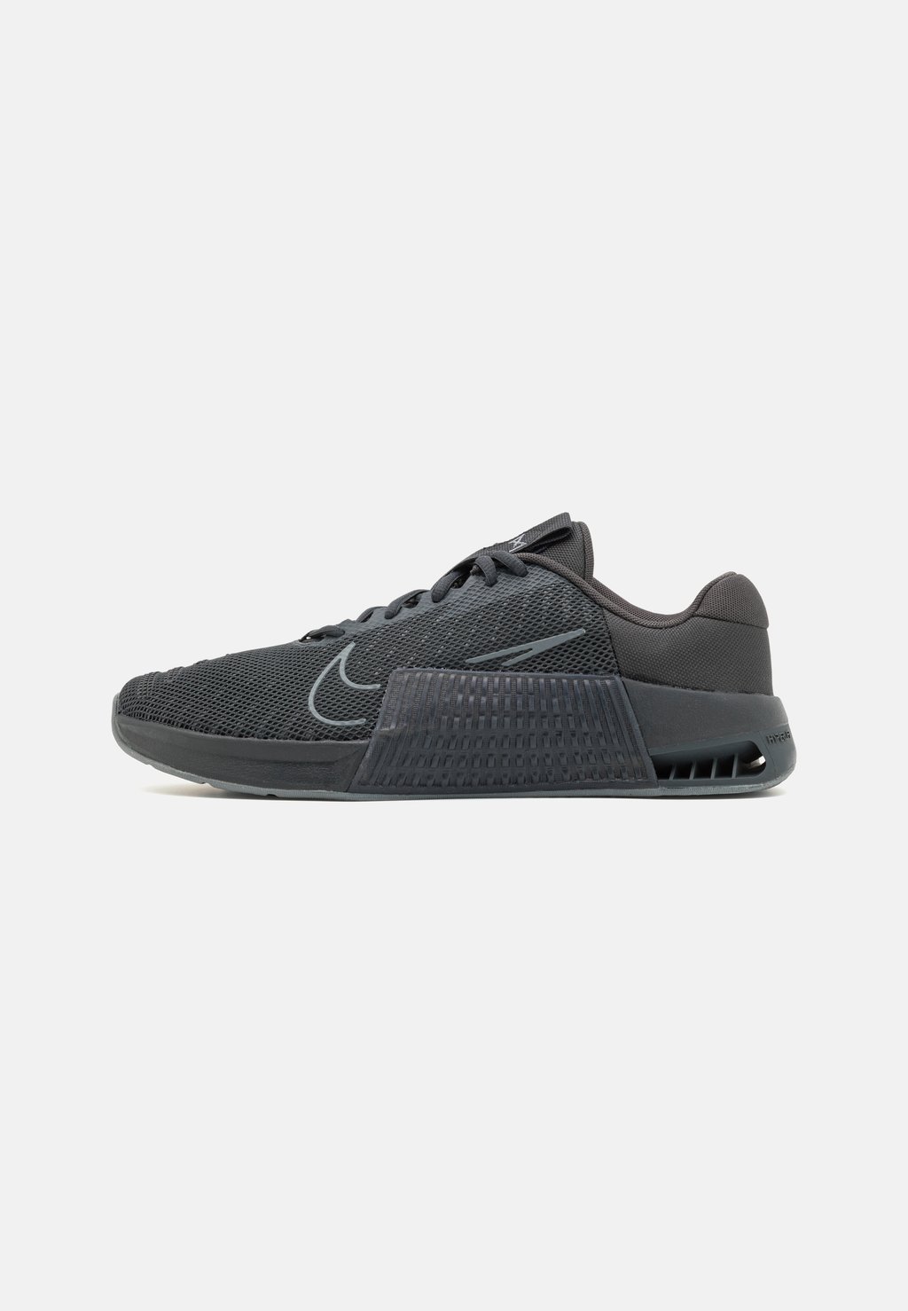 цена Кроссовки Metcon 9 Nike, цвет dark smoke grey/smoke grey/monarch