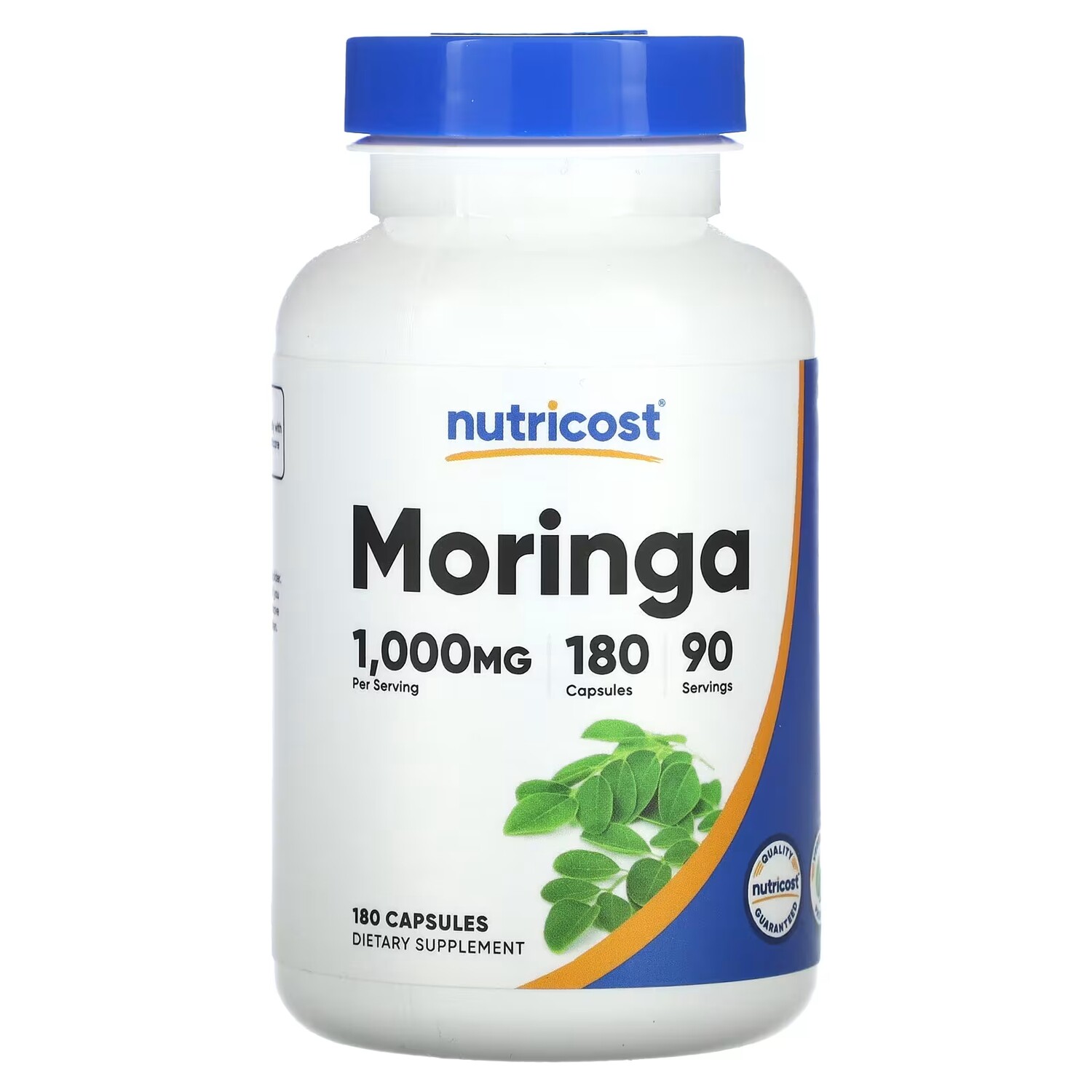 

Nutricost Моринга 1000 мг 180 капсул (500 мг на капсулу)