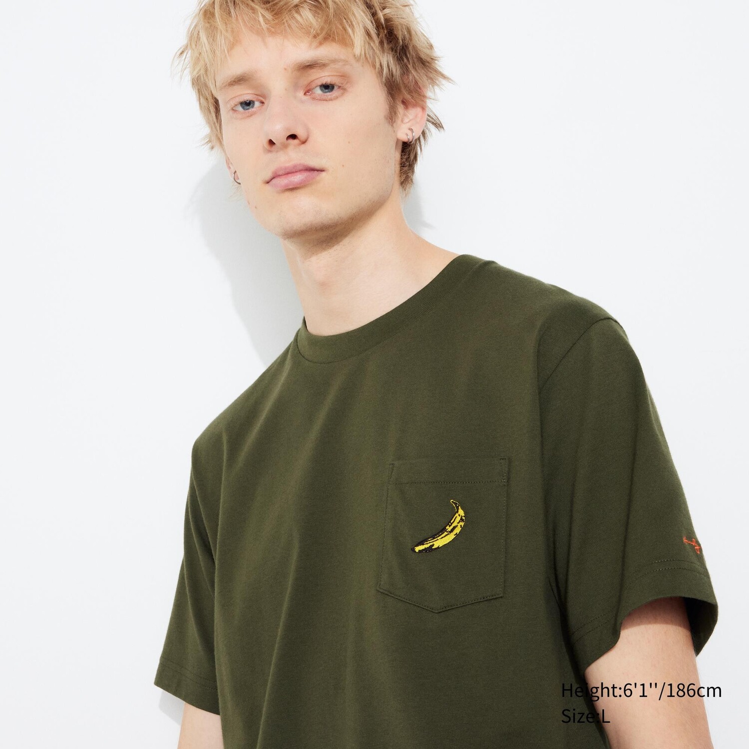 

Футболка Uniqlo Ny Pop Art Archive UT с коротким рукавом, оливковый, Зеленый