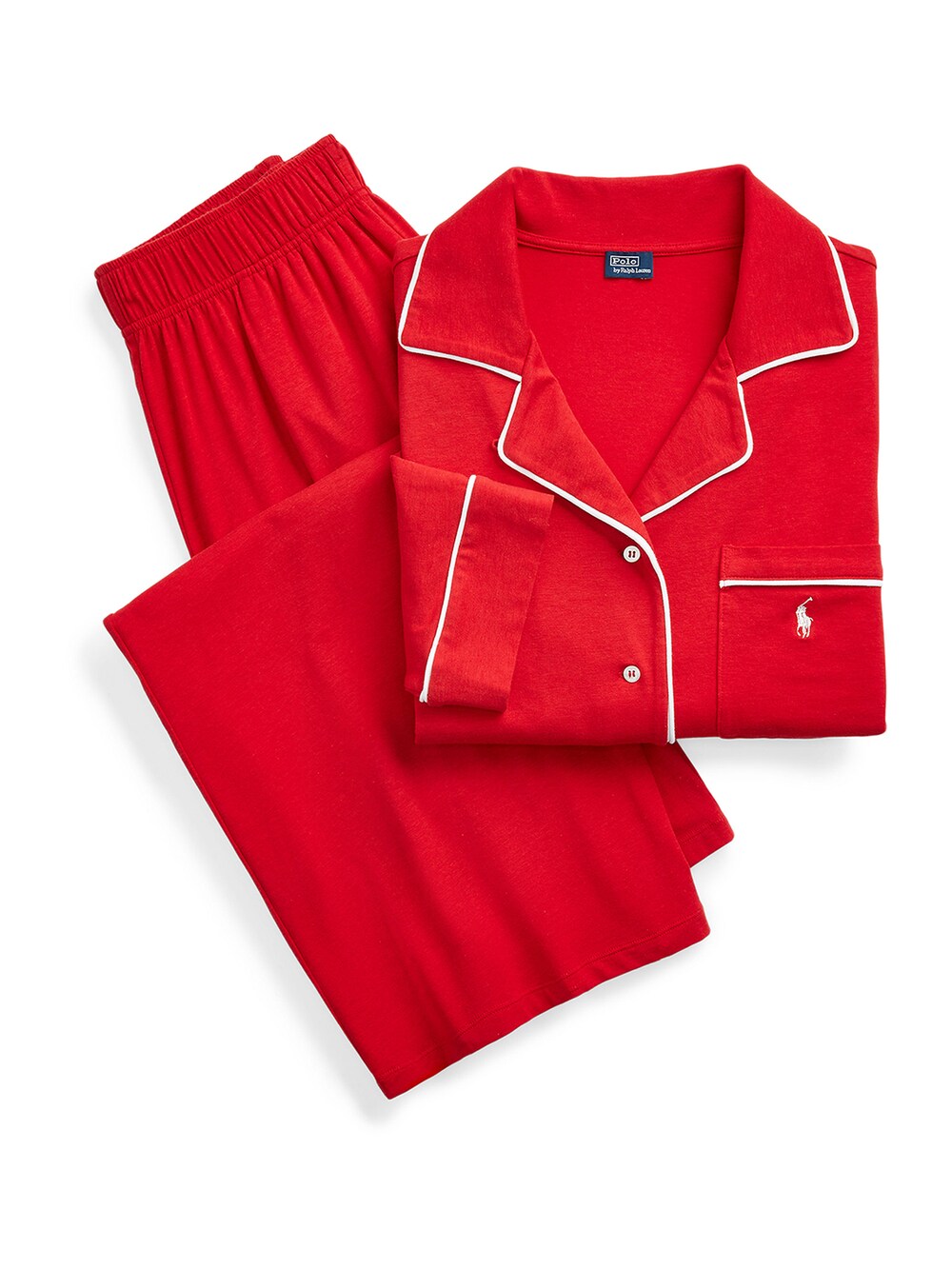 Пижама Polo Ralph Lauren Long Sleeve Set, красный