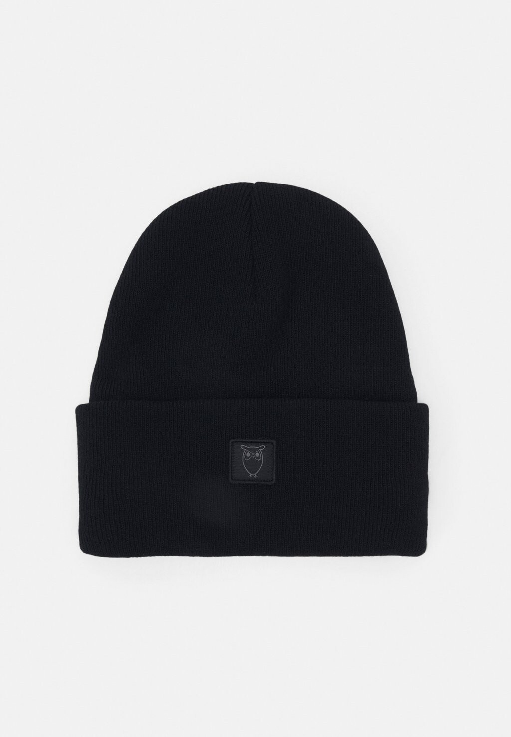 

Шапка DOUBLE LAYER BEANIE UNISEX KnowledgeCotton Apparel, черный гагат