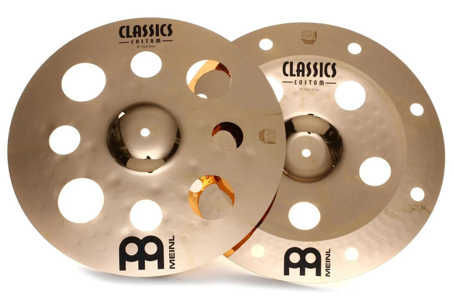 

Тарелки Meinl 16 дюймов Classics Custom Trash Stack Cymbal