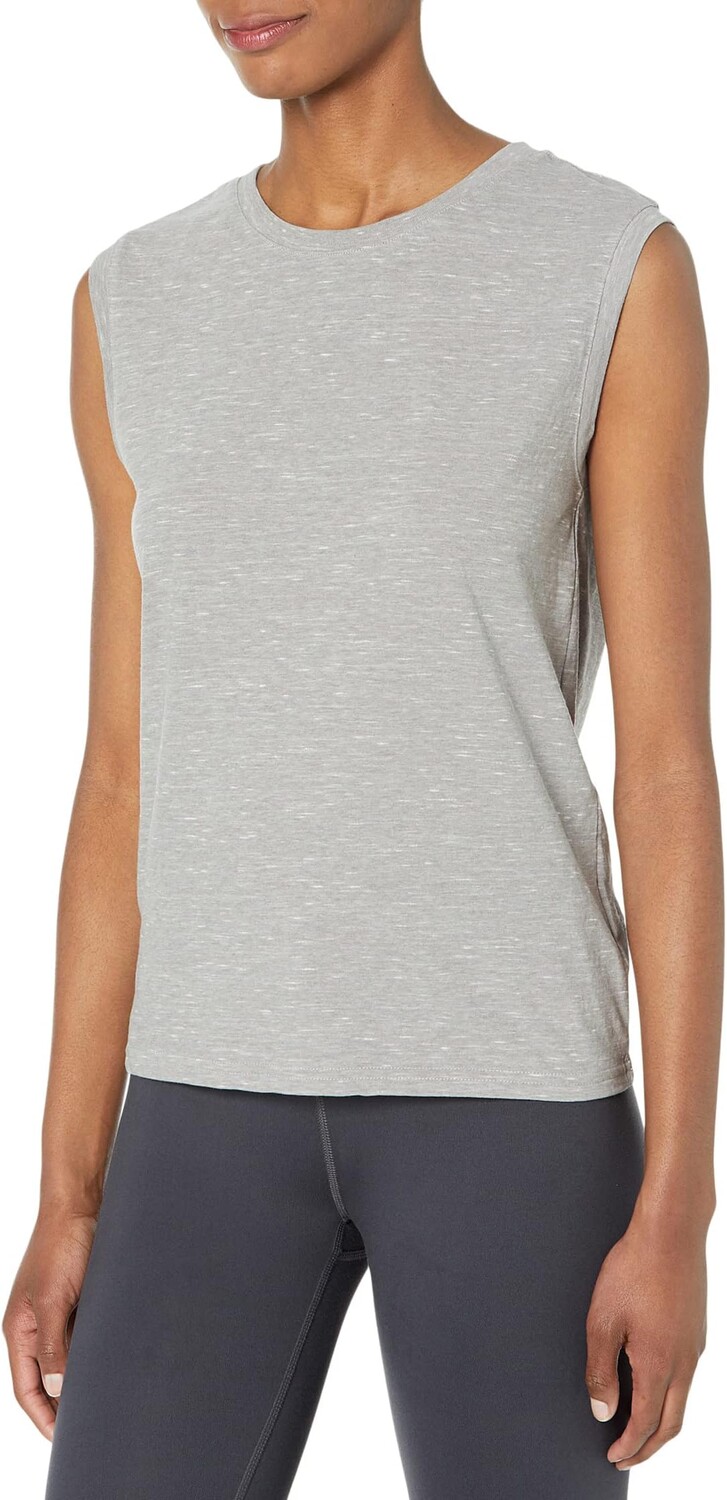 

Топ Fancy Melange Muscle Tank PACT, цвет Grey Melange