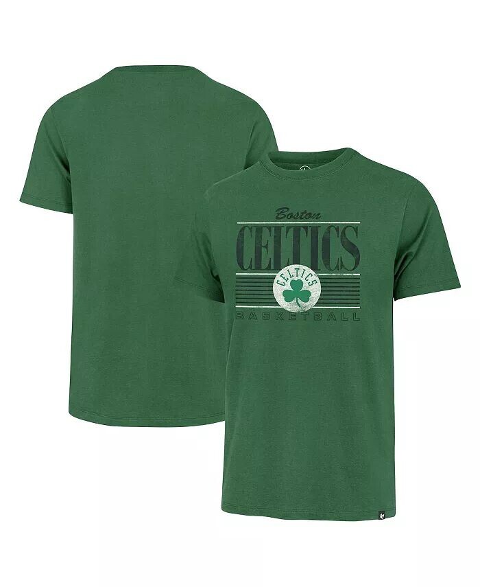 

Мужская футболка Kelly Green Boston Celtics Remix Franklin '47 Brand, зеленый