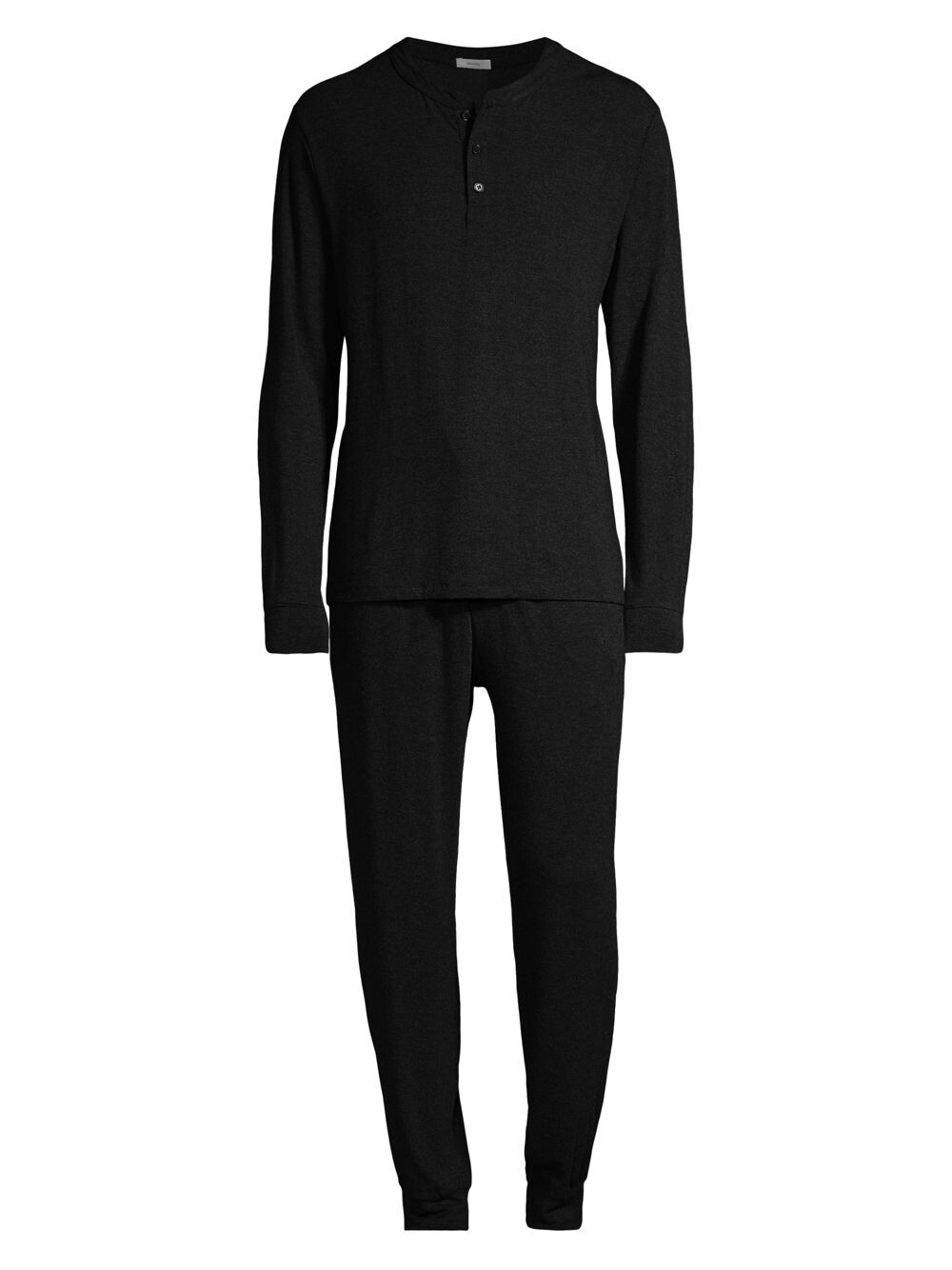

Пижамный комплект Henley из 2 предметов Henry Eberjey, черный
