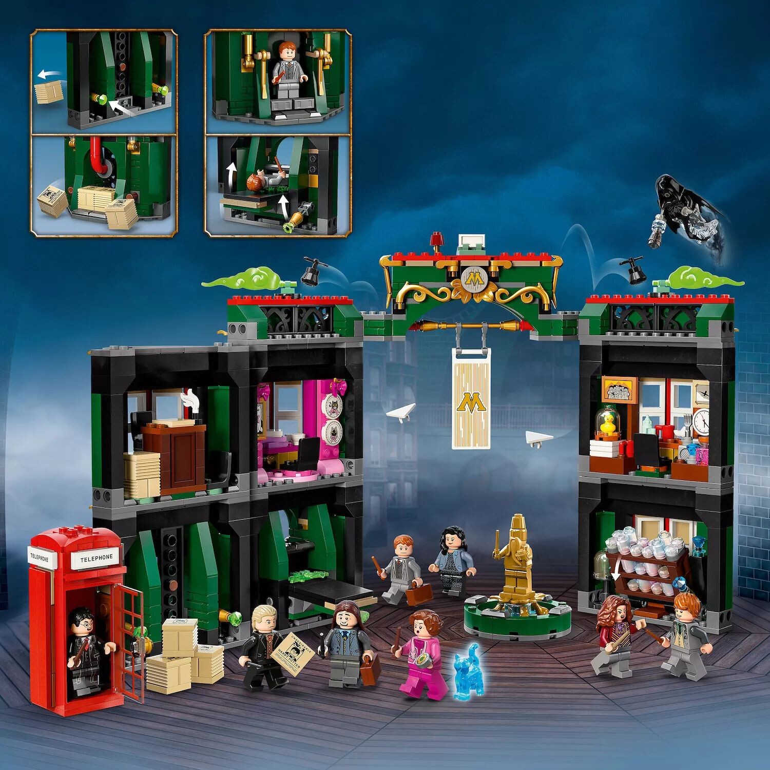 

LEGO Harry Potter Министерство магии 76403 Строительный комплект (990 деталей) LEGO