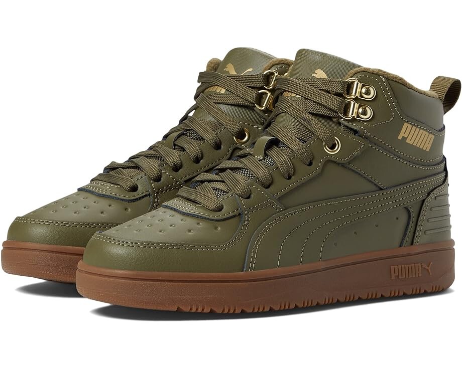 

Кроссовки Puma Rebound Rugged, цвет Burnt Olive/Burnt Olive/Puma Team Gold