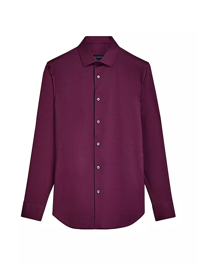 

Рубашка с длинными рукавами Ooohcotton Tech James Bugatchi, цвет burgundy