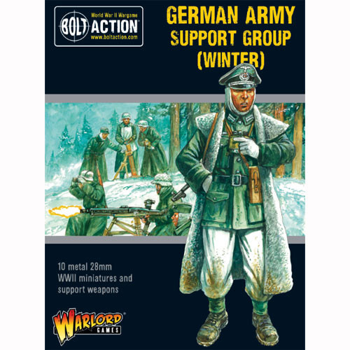 

Миниатюра Warlord Games Bolt Action: German Army Support Group (Winter)