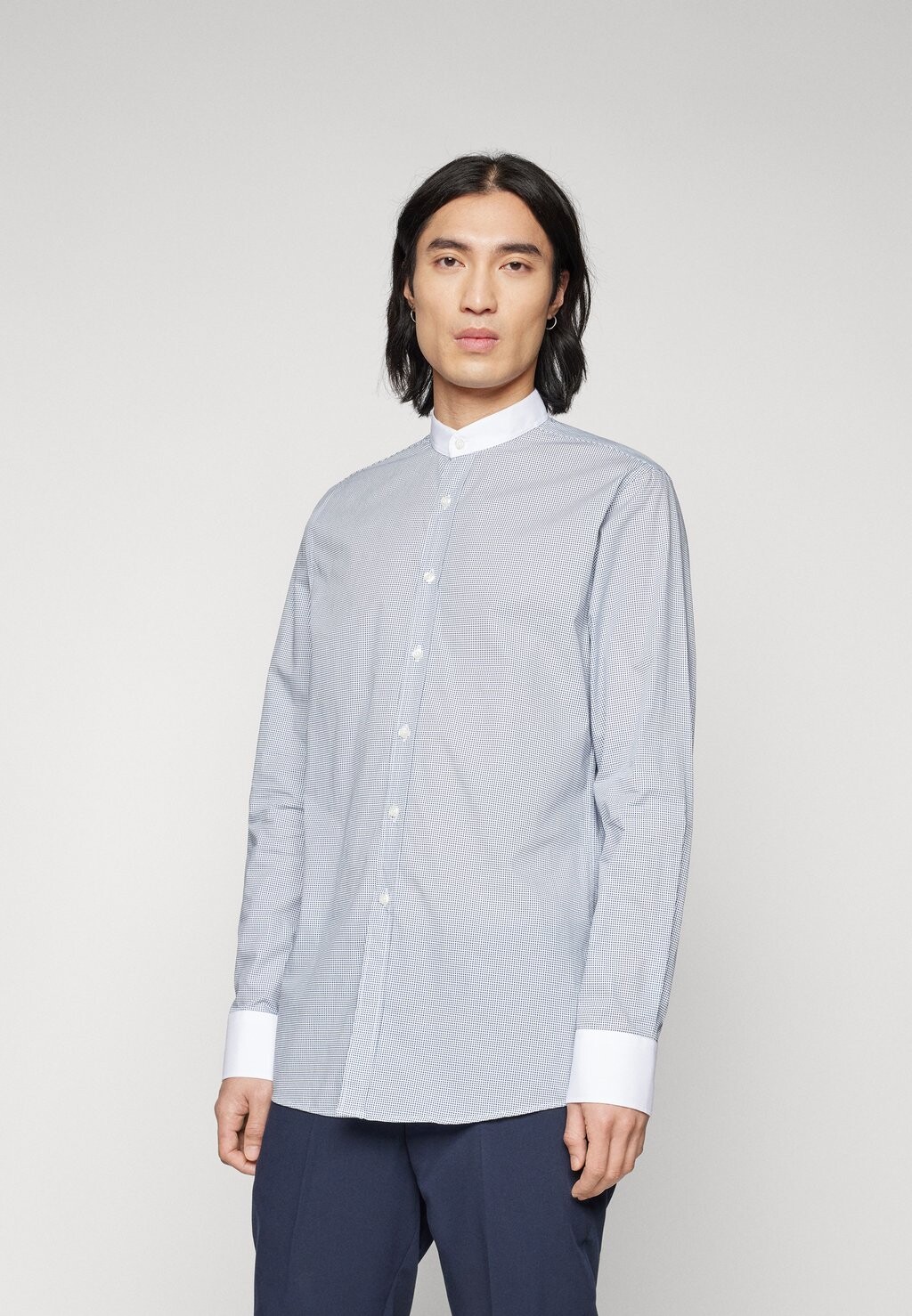 

Деловая рубашка MCCAW SHIRT Shelby & Sons, темно-синий