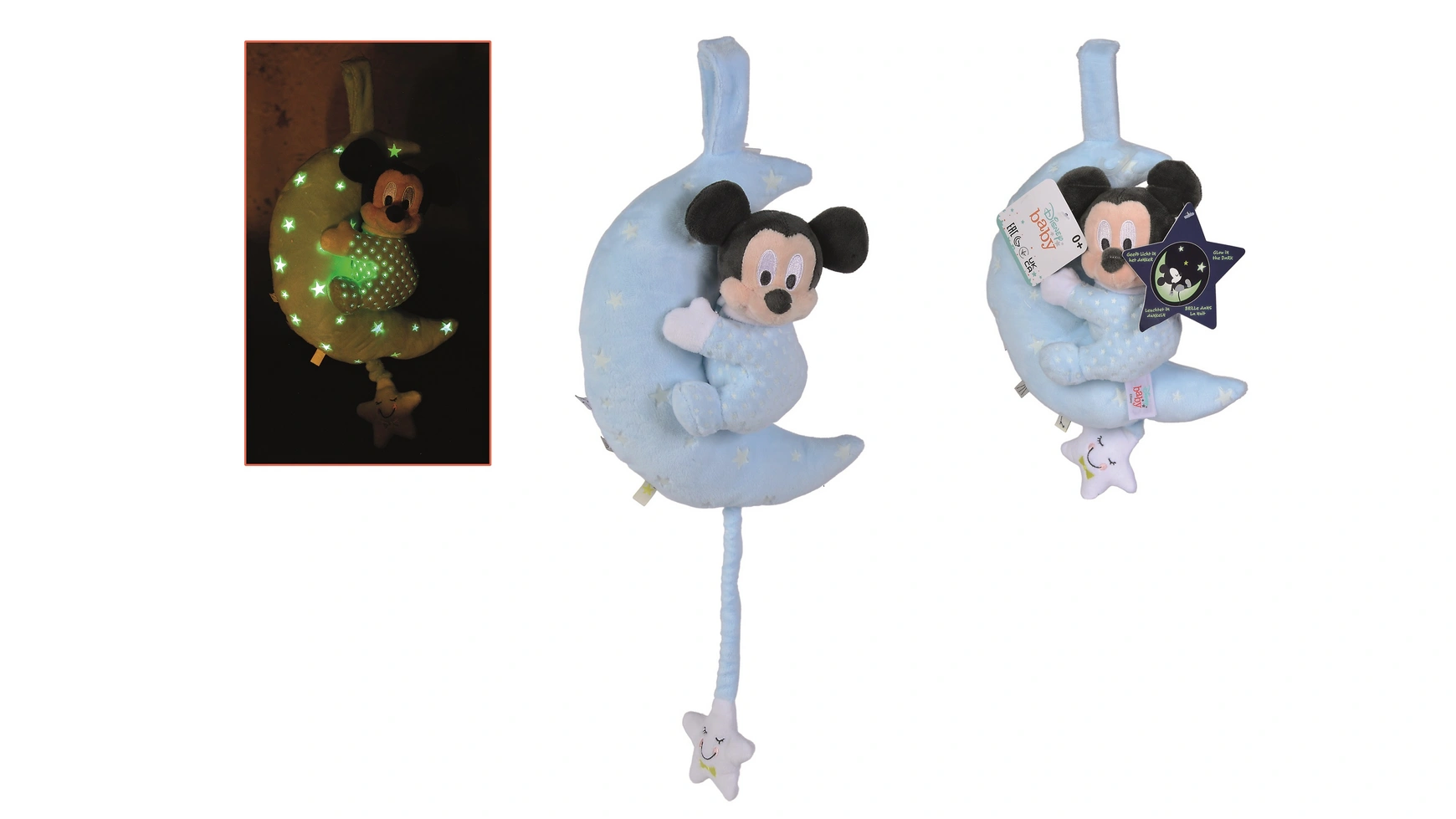 

Музыкальная шкатулка disney mickey gid луна, звездная ночь микки и луна с принтом gid Simba