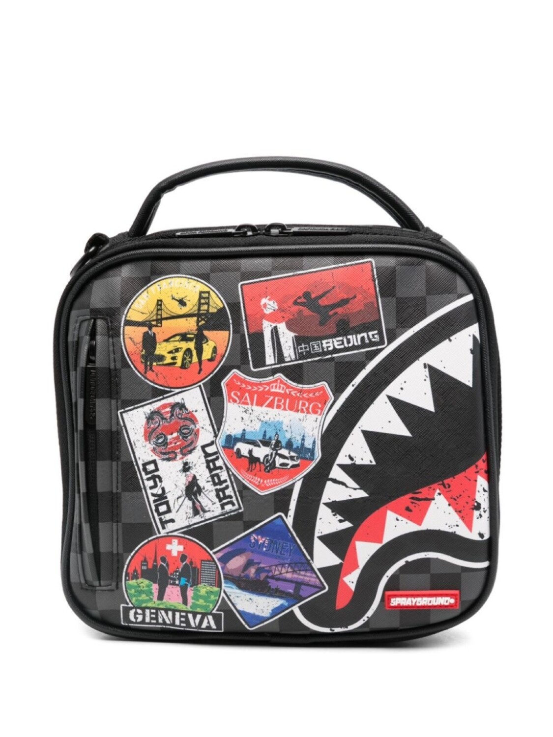 

Мешок с принтом в виде спрея для детей Sprayground Kid, черный