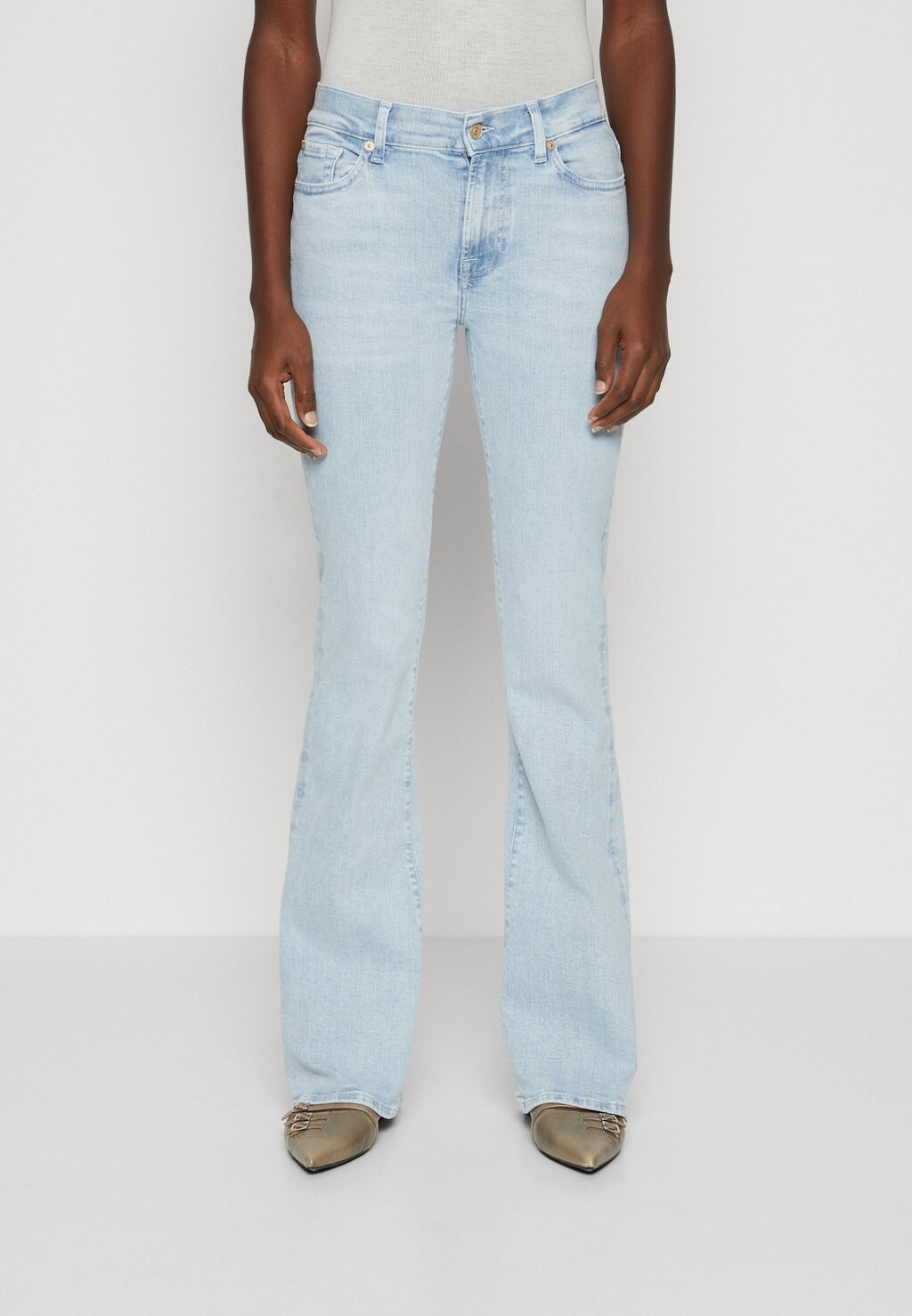 

Джинсы Bootcut SLIM ILLUSION ARISE 7 for all mankind, Светло-синий