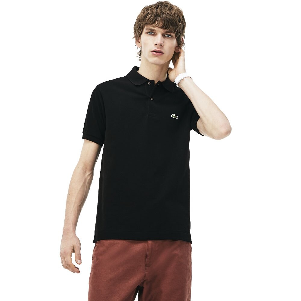

Поло с коротким рукавом Lacoste Caiman, черный