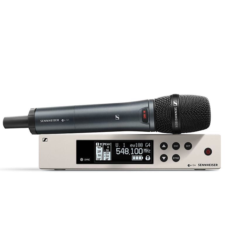 

Микрофонная система Sennheiser EW 100 G4-845-S Wireless Handheld Microphone System (Band G, 566-608 MHz)