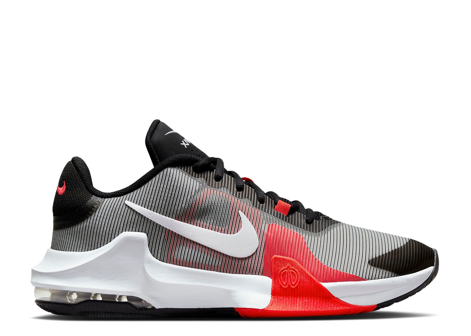 

Кроссовки Nike Air Max Impact 4 'Black Bright Crimson', черный