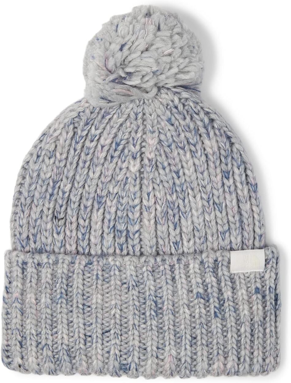 

Уютная массивная шапка The North Face, цвет TNF Light Grey Heather/Multicolor