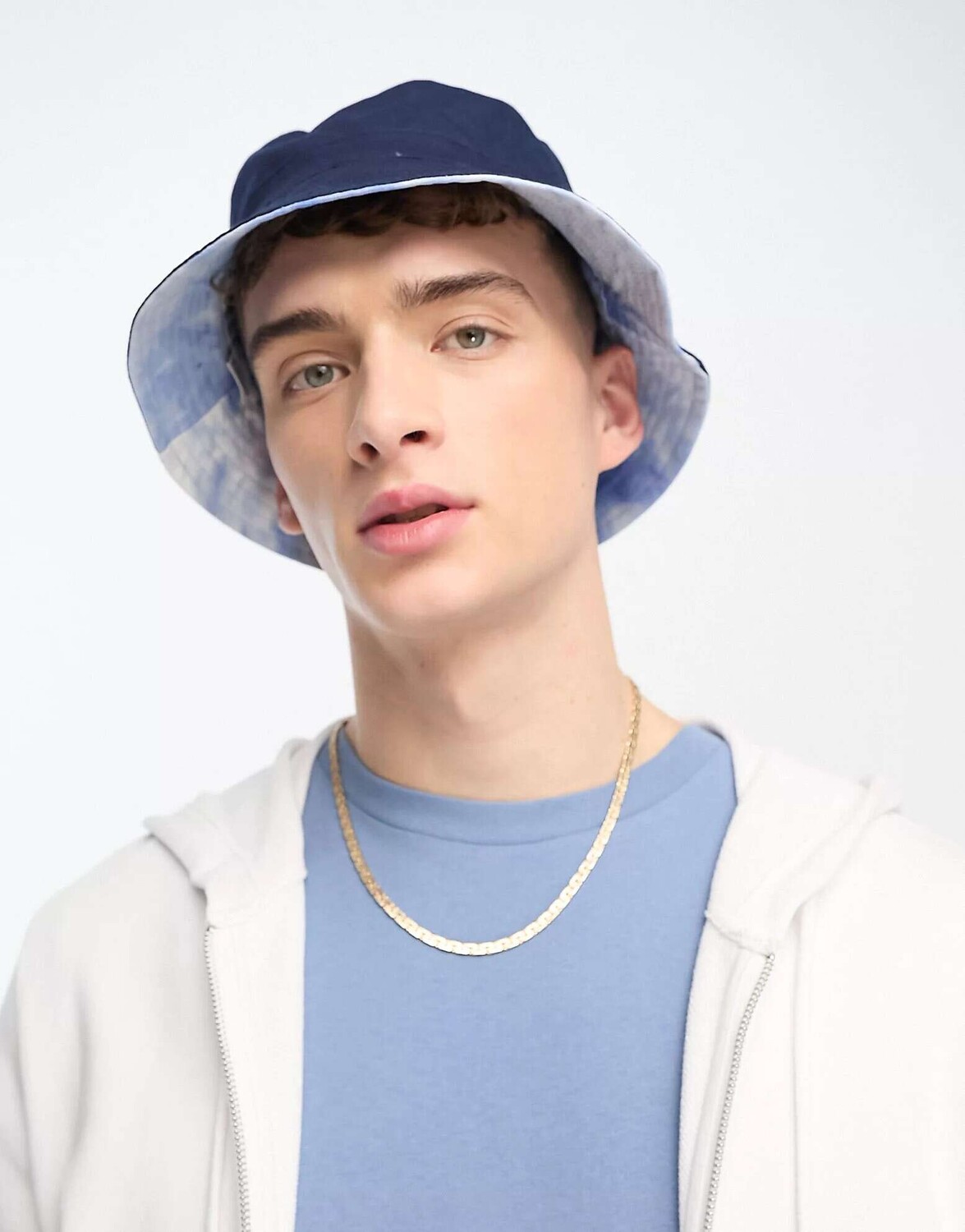 

Синяя двусторонняя панама Ben Sherman