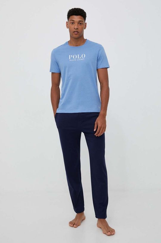 Шерстяная ночная рубашка Polo Ralph Lauren, синий