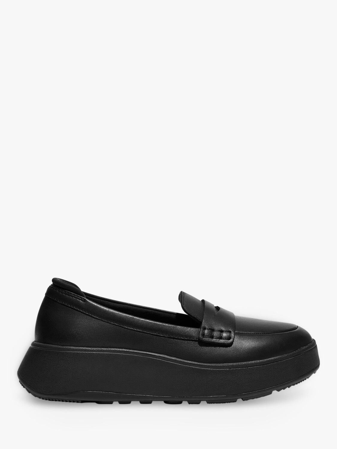 

Кожаные лоферы на платформе FitFlop, черные