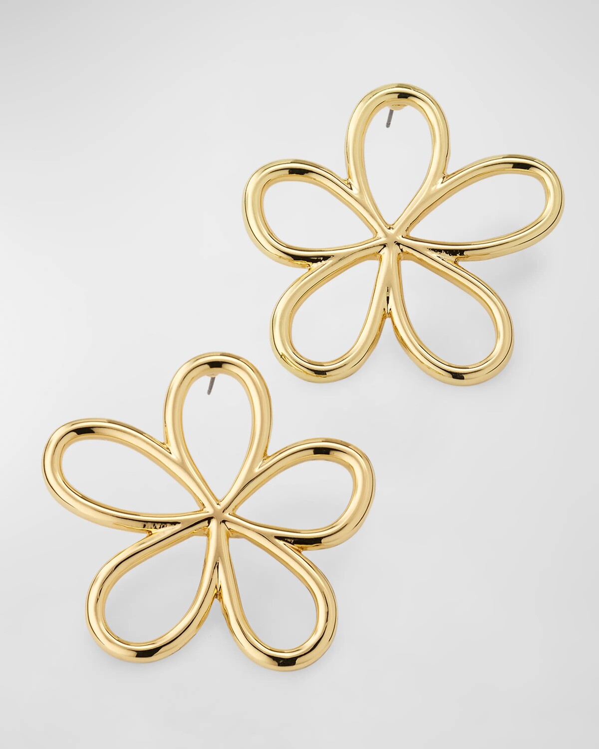 

Позолоченные серьги Jordy с цветами BaubleBar, цвет Gold