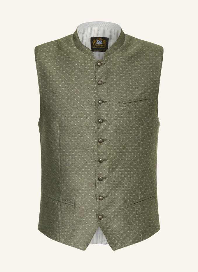 

Традиционный жилет niklas slim fit Hammerschmid, зеленый
