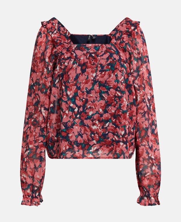 

Рубашка блузка Vero Moda, темно-синий