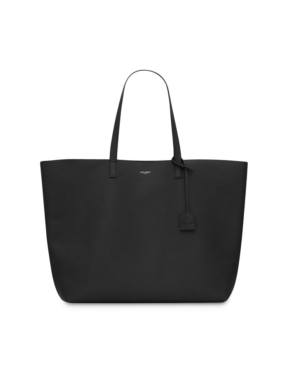 

Сумка-шоппер Bold East West из зернистой кожи Saint Laurent, черный