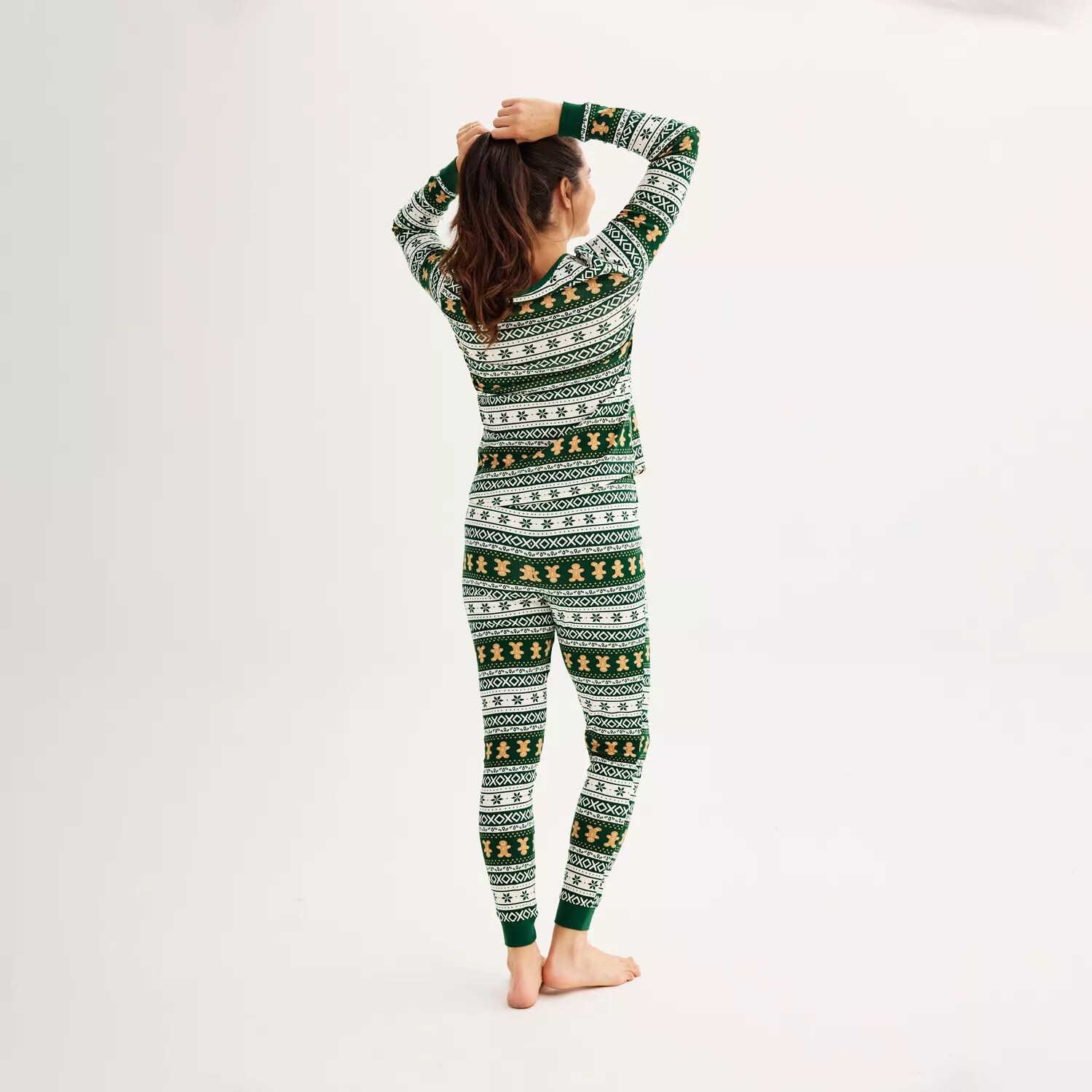 

Petite LC Lauren Conrad Jammies For Your Families Пижамный комплект Fairisle с верхом и низом LC Lauren Conrad
