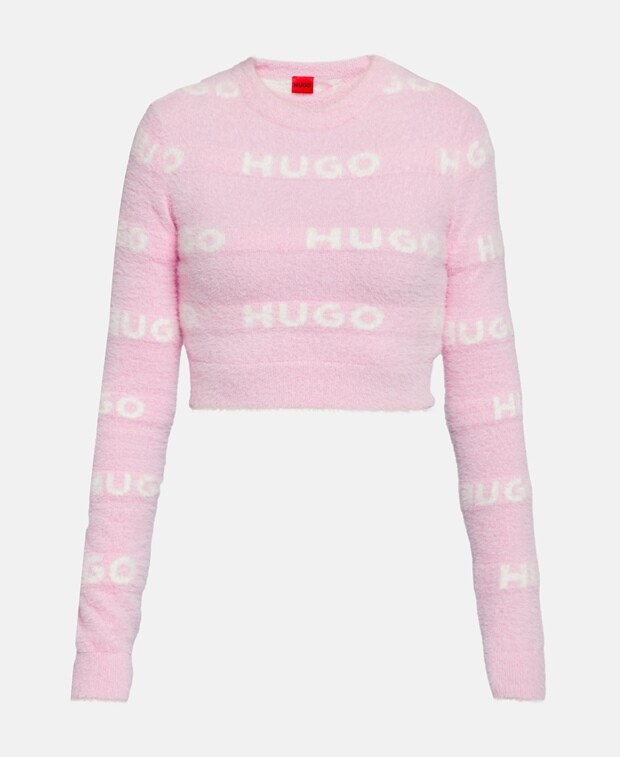 

Вязаный топ Hugo, лиловый