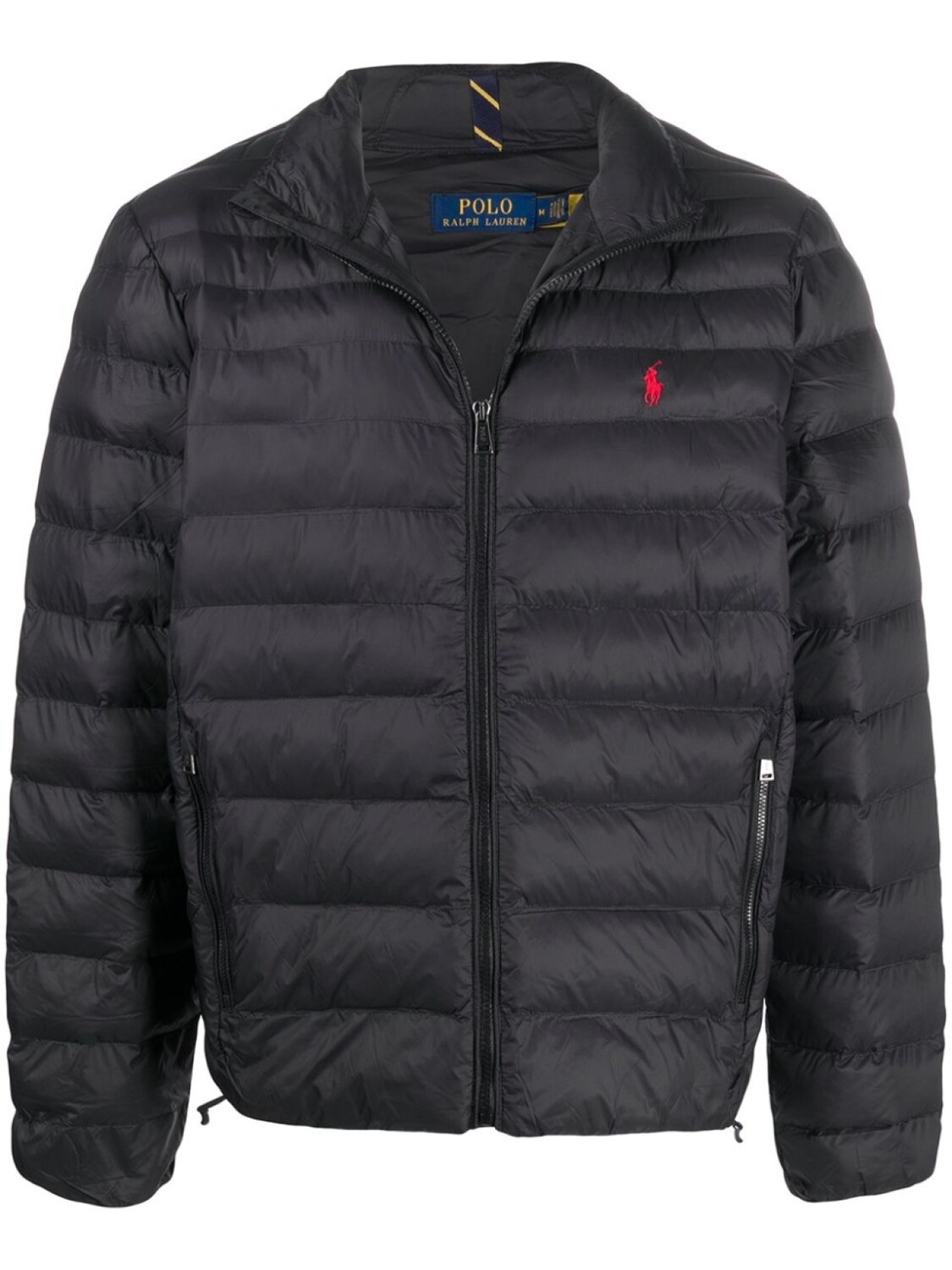 

Polo Ralph Lauren пуховик с вышитым логотипом, черный