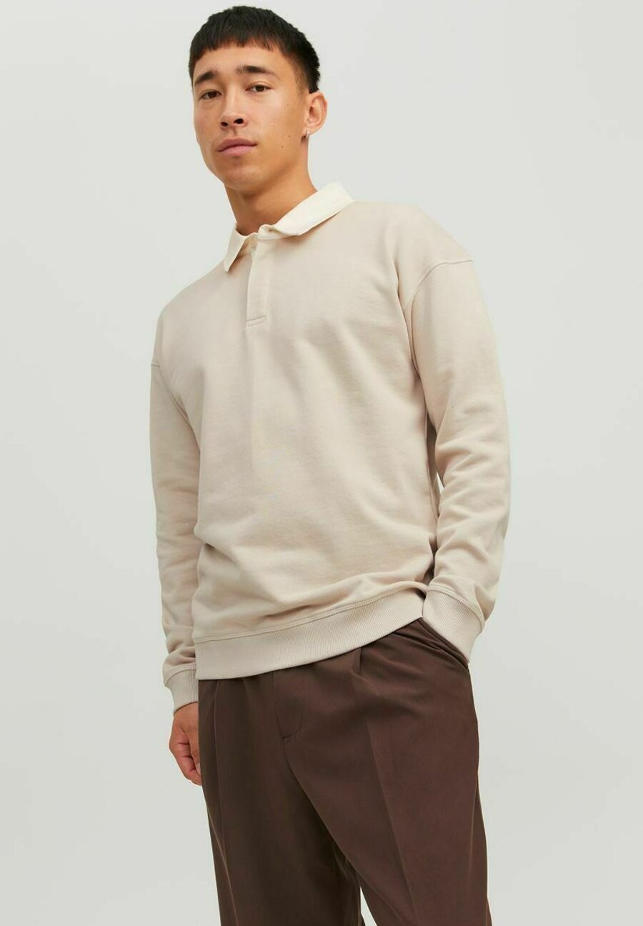 

Поло ЛАНГАРМ Jack & Jones, лунный луч