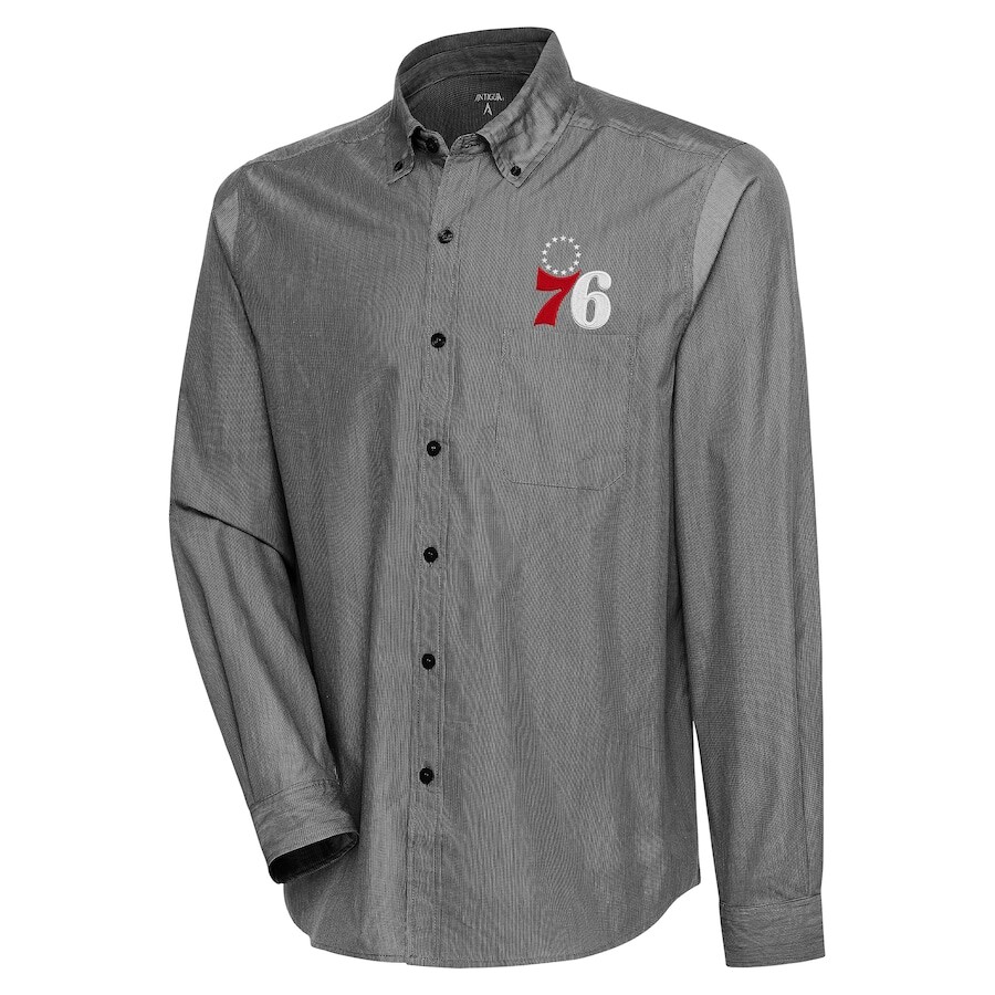 

Рубашка Antigua Philadelphia 76Ers, черный