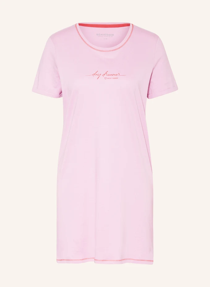 Ночная рубашка casual essentials Schiesser, розовый