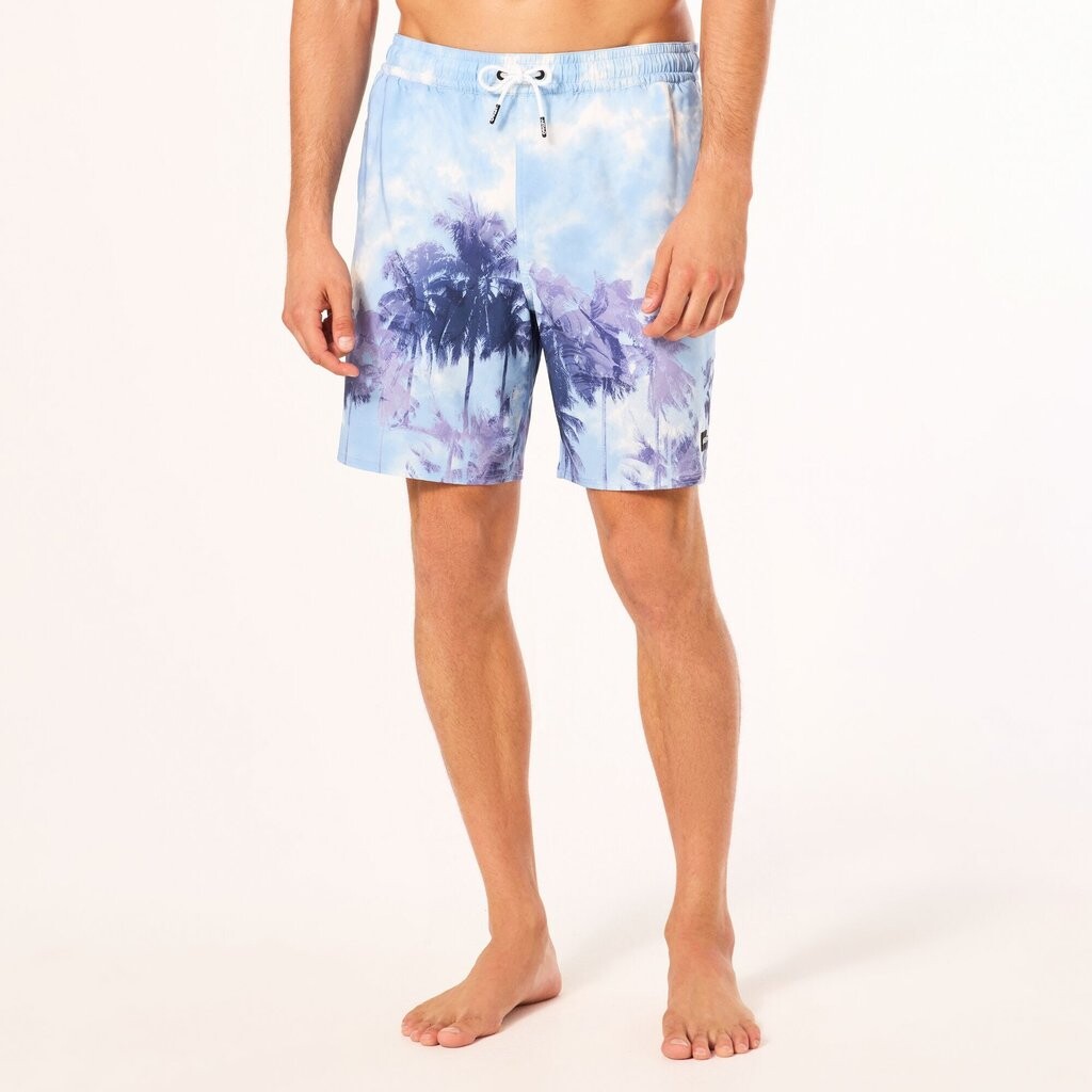 

Плавки 18 Palms Clouds Oakley, пальмы облака голубые