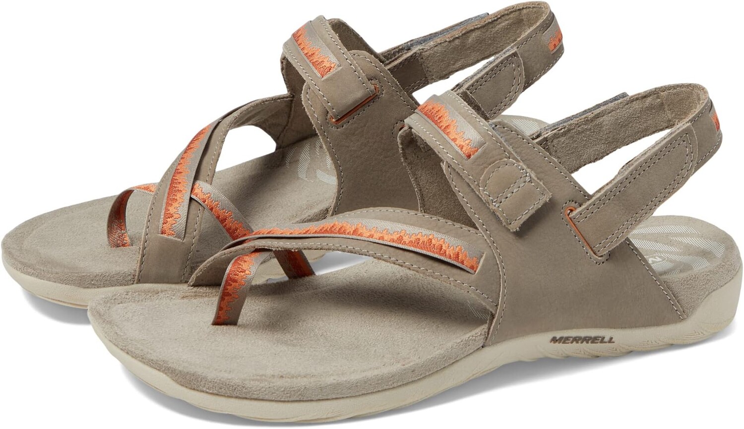 

Сандалии Terran 3 Cush Convert Post Merrell, цвет Moon/Clay