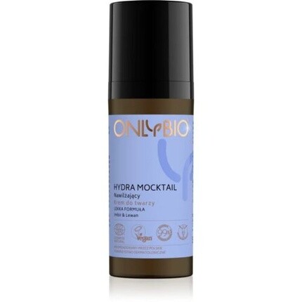

ONLYBIO Hydra Mocktail Увлажняющий крем для лица Легкая формула 50 мл Markenlos, Синий, ONLYBIO Hydra Mocktail Увлажняющий крем для лица Легкая формула 50 мл Markenlos