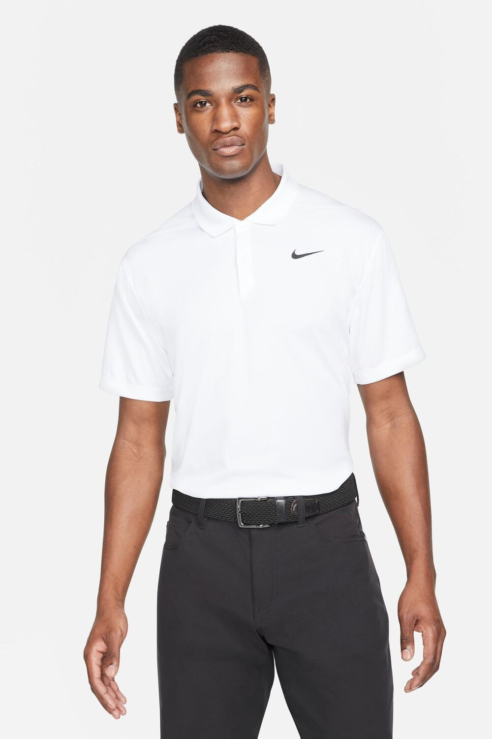 

Футболка поло для гольфа Dri Fit Victory Nike, белый